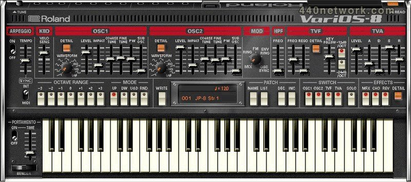 Roland VariOS-8 Analog Modeling Synth