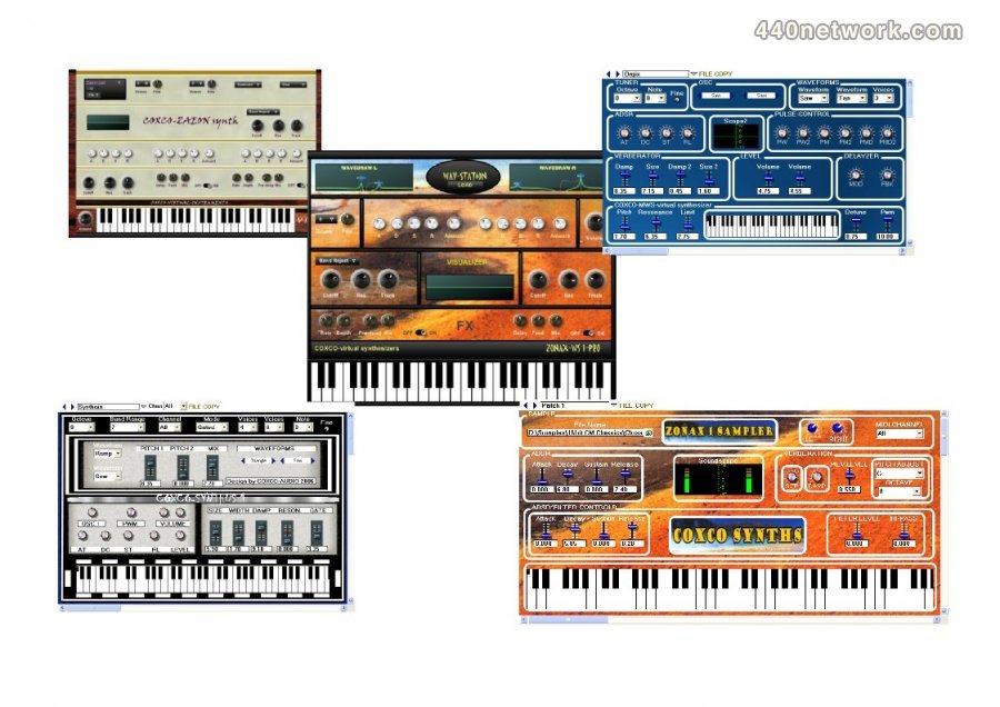 Coxco Coxco-Vintage synth pack 1
