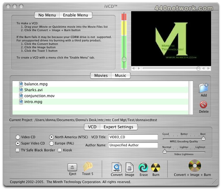vcd player software for mac