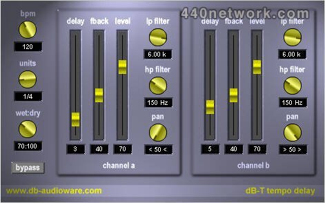 Db Audioware dB-T tempo delay