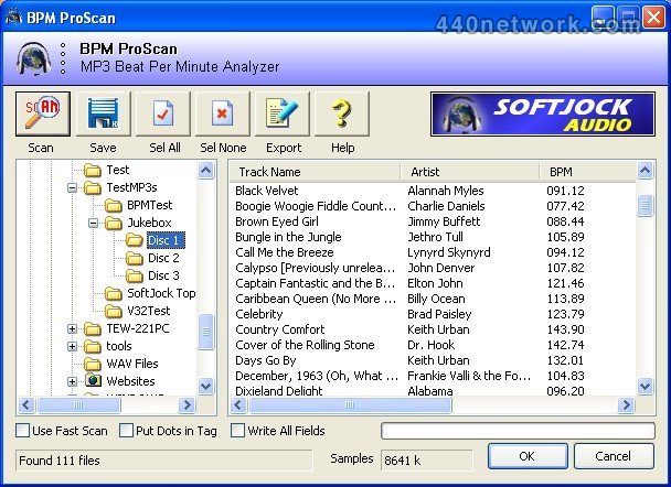 SoftJock Audio Software BPM ProScan