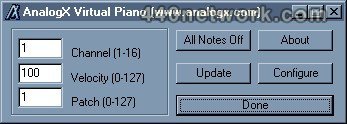 AnalogX AnalogX Virtual Piano