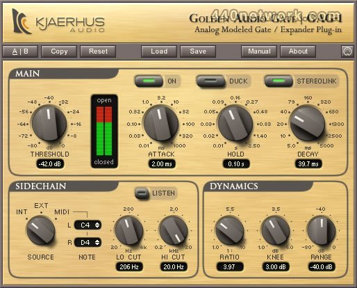 Kjaerhus Audio Golden Audio Gate - GAG-1