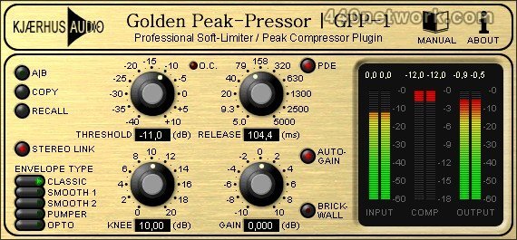 Kjaerhus Audio Golden Peak-Pressor - GPP-1