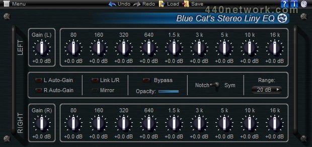 Blue Cat Audio Blue Cat's Stereo Liny EQ