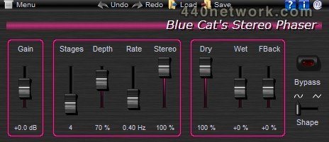 Blue Cat Audio Blue Cat's Stereo Phaser