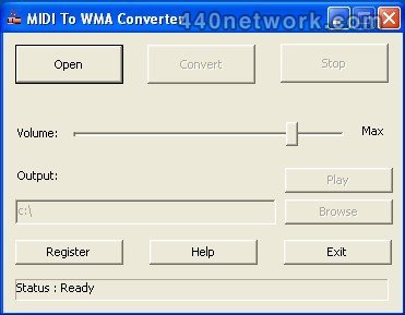 Weqsoft MIDI To WMA Converter