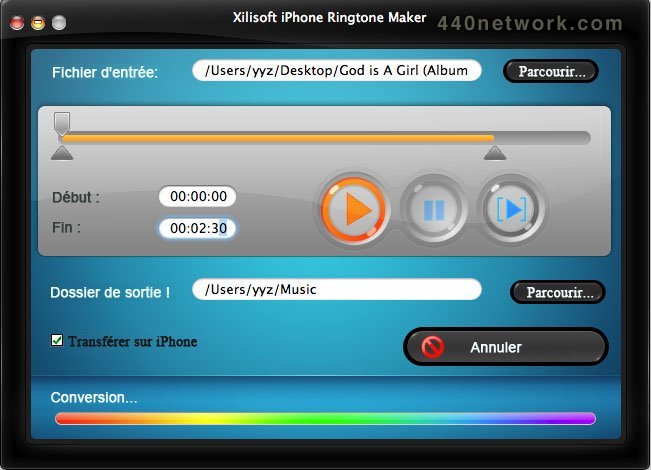 Xilisoft Xilisoft iPhone ringtone maker