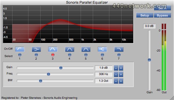 Sonoris Audio Engineering Sonoris Parallel Equalizer