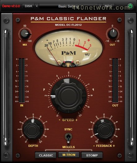 Plug and mix Classic Flanger