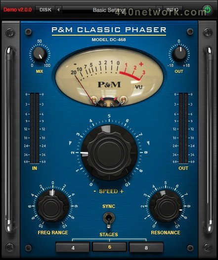 Plug and mix Classic Phaser