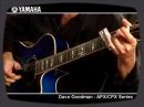 Dave Goodman presenting the Yamaha APX / CPX series electro-acoustic guitar