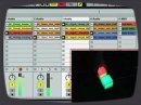 Percussa AudioCubes controling Ableton Live.