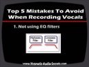 Part 1 of 5 tips for recording better vocals in your home studio and anything recorded with a microphone.