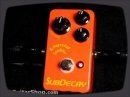 The Subdecay Liquid Sunshine Class A Overdrive - JFET based design for natural breakup and huge available volume boost. The Liquid Sunshine will give your amp a good kick in the ass. Equally useful as a clean boost, treble booster, and overdrive. Responds well to boosters, and loves pushing your other dirt boxes too. What is the Liquid Sunshine? The Liquid sunshine is a Jfet based overdrive with graceful breakup and pick attack, and will not cover up the the natural sound of your guitar and amplifier.