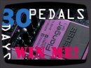 WIN THIS PEDAL: - http://bit.ly/30bosspedals 30 Boss compact pedals in 30 days - each one gets a bite-sized review, today its the Boss Flanger BF-3.