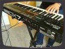 Vintage synth demo by RetroSound Yamaha DX7 II FM Synthesizer from the year 1987 