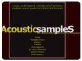 Instrument Virtuel : Promos de Nol chez AcousticsampleS - pcmusic