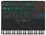 Instrument Virtuel : Sinevibes Annonce Reactive synthesizer - pcmusic
