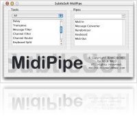 Music Software : MidiPipe Beta: Modify MIDI, Real-Time - macmusic