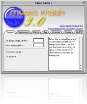 Music Software : New MusicMath 3.0 Adds MIDI and SMPTE Calculators - macmusic