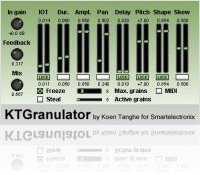 Plug-ins : KTGranulator 1.2 - macmusic