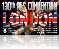 Evnement : 130 AES Londres 14 au 16 Mai - macmusic
