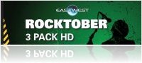 Instrument Virtuel : Eastwest Offre 50% de Remise avec Rocktober 3 Pack HD - macmusic