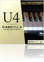 Virtual Instrument : Modartt Releases U4 Upright Piano Pianoteq add-on - macmusic