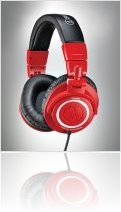 Matriel Audio : Audio-Technica Prsente l' ATH-M50RD en Rouge! - macmusic