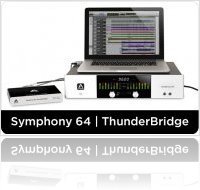 Computer Hardware : Apogee Announces Symphony 64 | ThunderBridge - macmusic